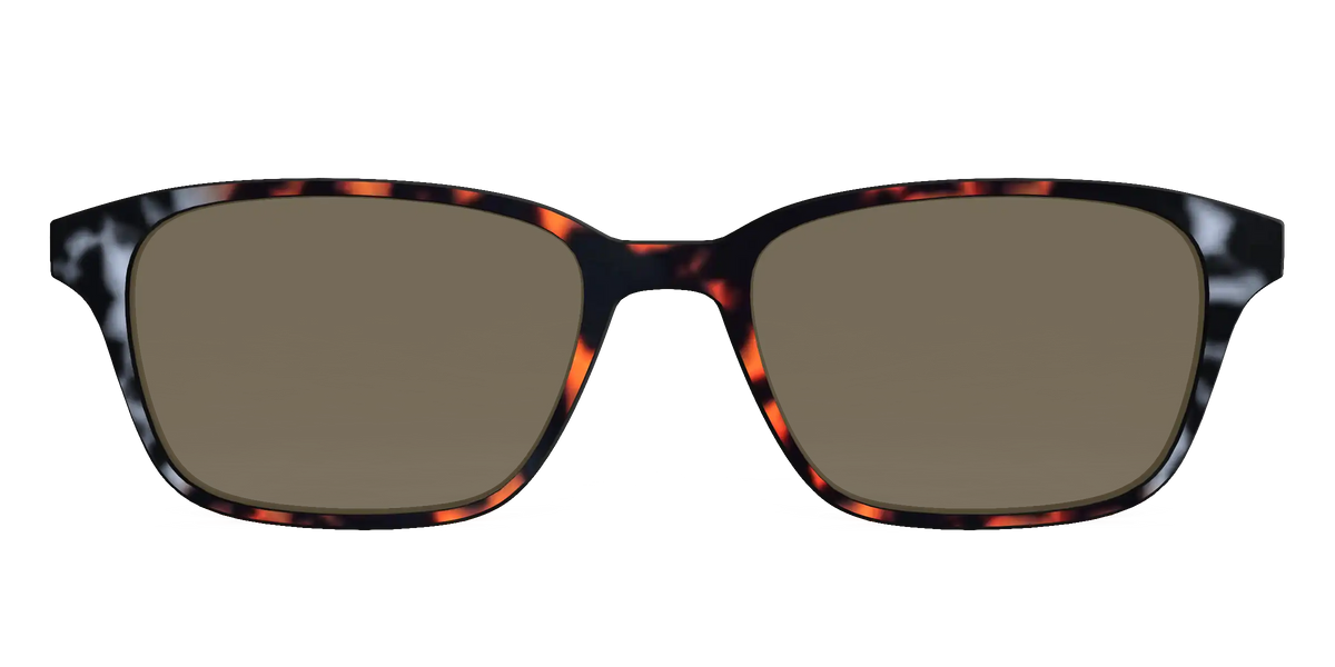 The Polarized Gray & Amber Tortoise Sun Top