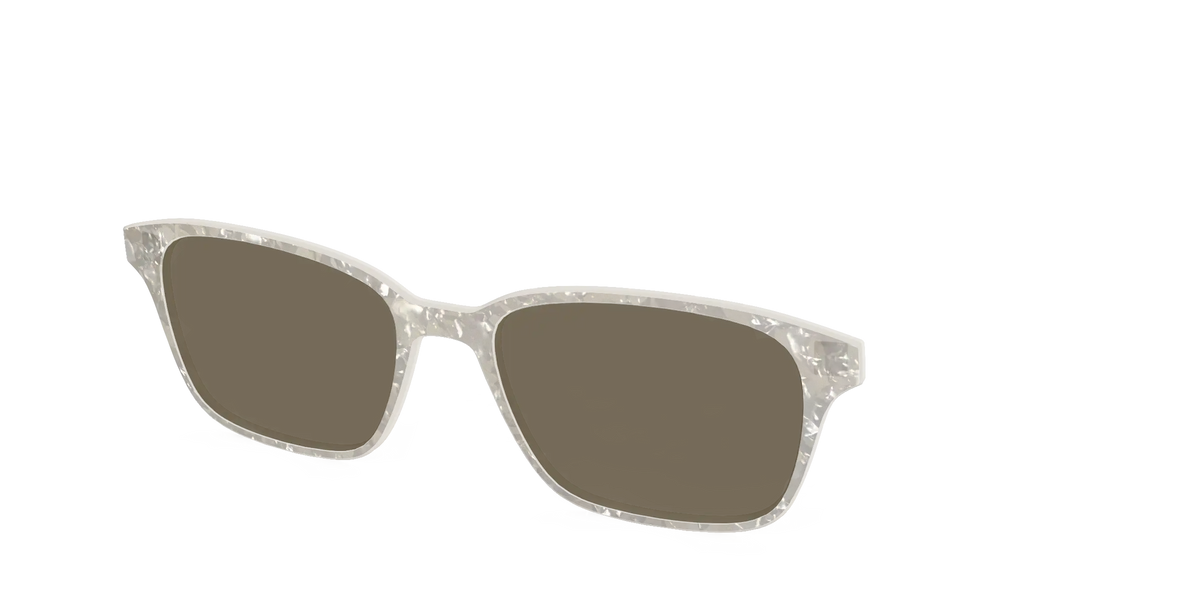 The Polarized White Quartz Pearl Sun Top