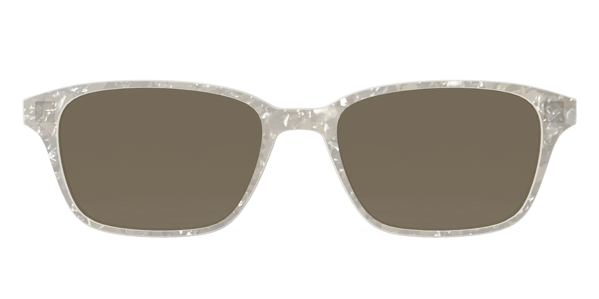 The Polarized White Quartz Pearl Sun Top
