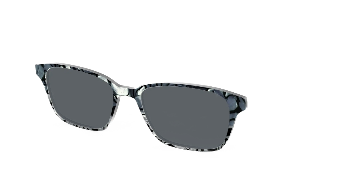 The Polarized Zebra Pearl Split Sun Top