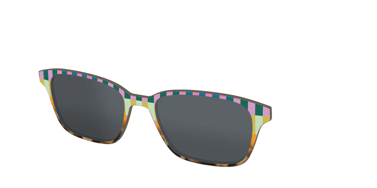 The Polarized Summer Stripes Tortoise Sun Top