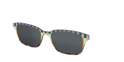 The Polarized Summer Stripes Tortoise Sun Top