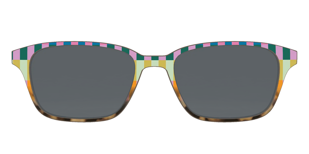The Polarized Summer Stripes Tortoise Sun Top