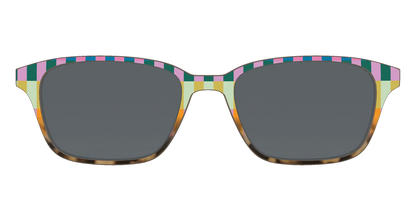 The Polarized Summer Stripes Tortoise Sun Top