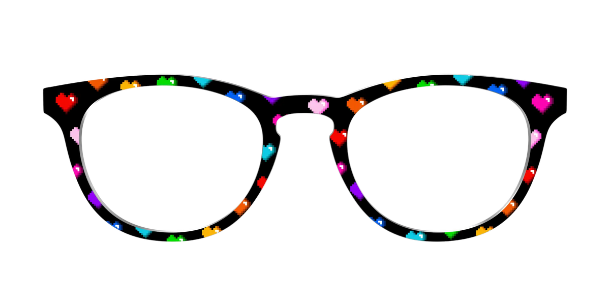 The 8-Bit Rainbow Hearts