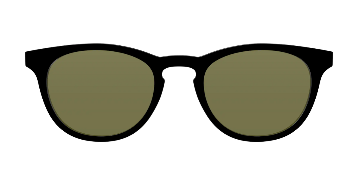 The Black with Green Racquet Sport lens