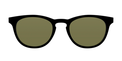 The Black with Green Racquet Sport lens