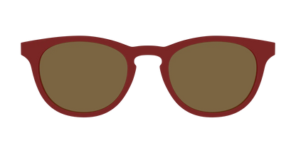 The Polarized Burgundy Sun Top