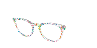 The Celebration Streamers Holographic Crystal