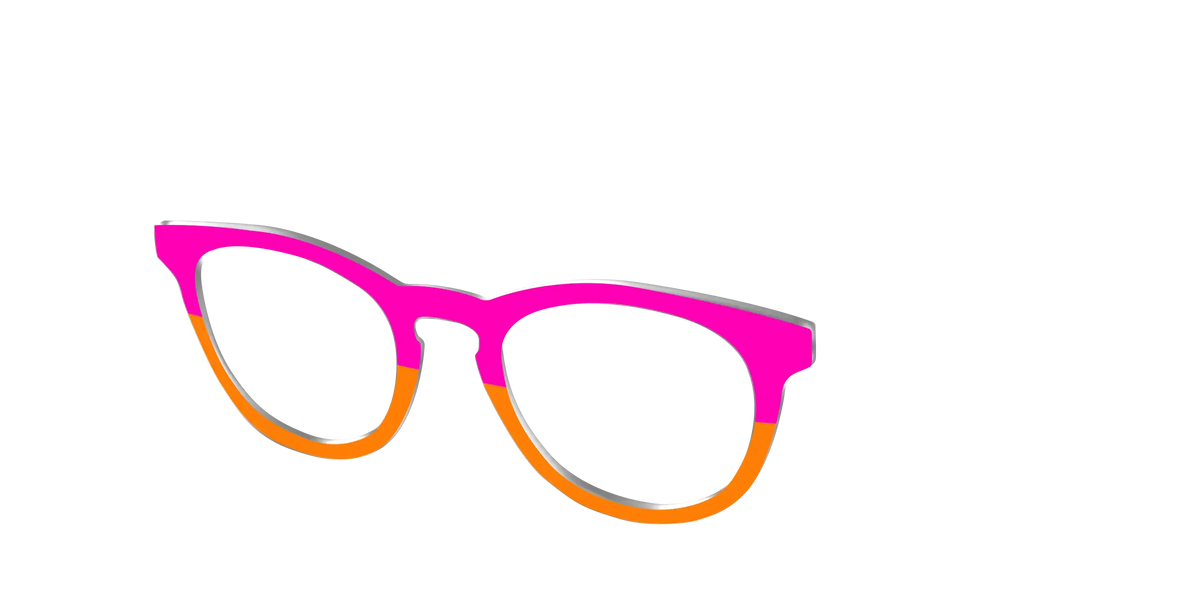 The Cerise and Tangerine Split