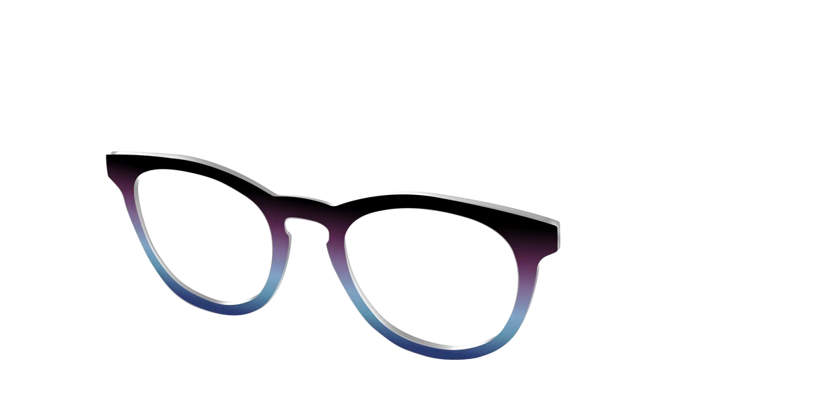 The Dark Magenta to Cerulean Gradient