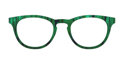 The Emerald Moire Stripes