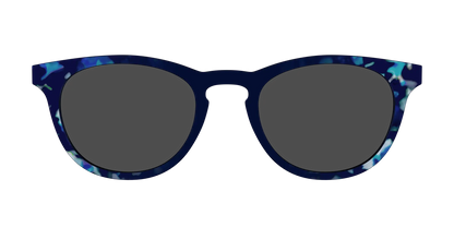 The Polarized Indigo Tortoise Sun Top