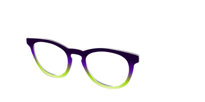 The Midnight to Electric Lime Gradient