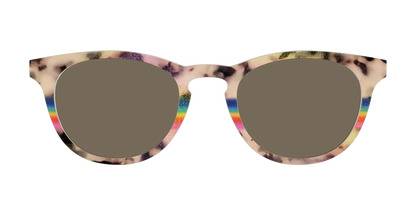 The Polarized Prism Split Tortoise Sun Top
