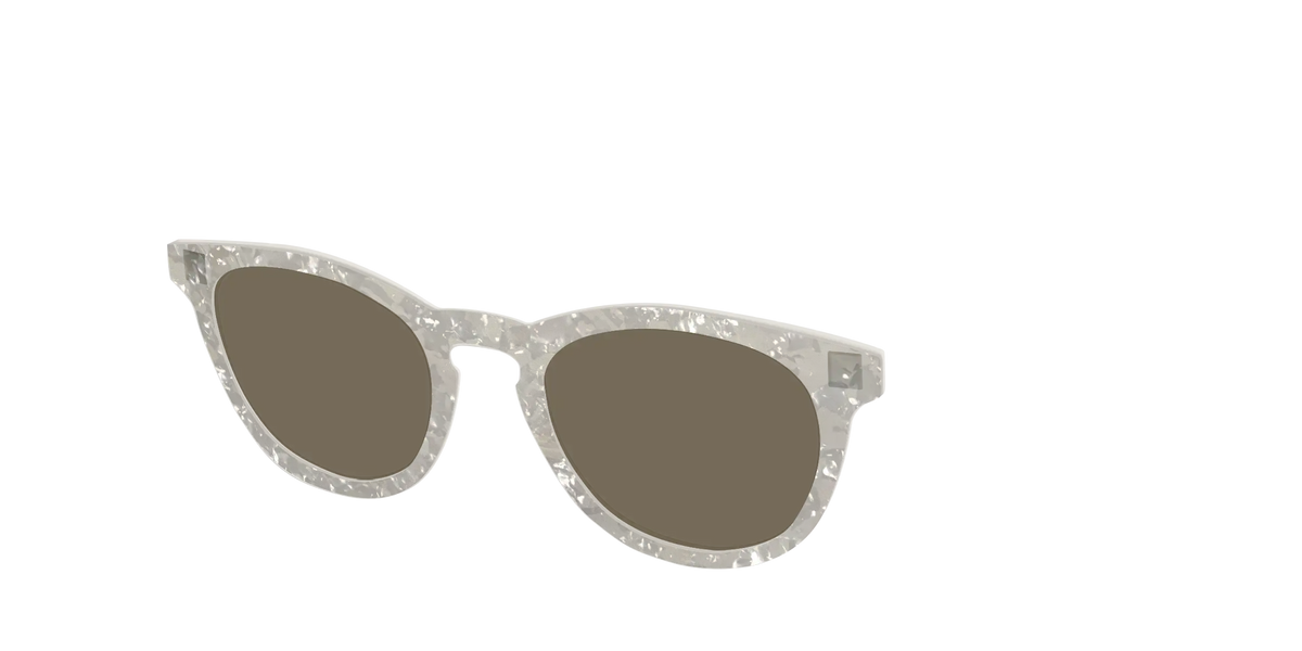 The Polarized White Quartz Pearl Sun Top