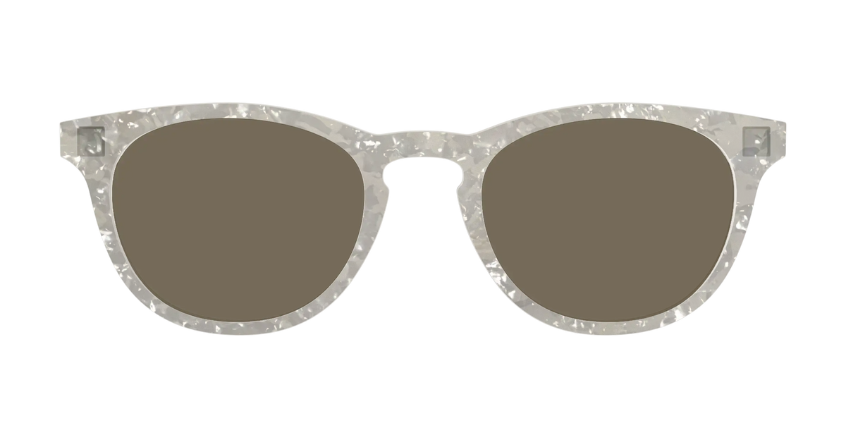 The Polarized White Quartz Pearl Sun Top