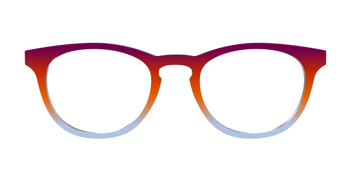 The Raspberry to Periwinkle Gradient