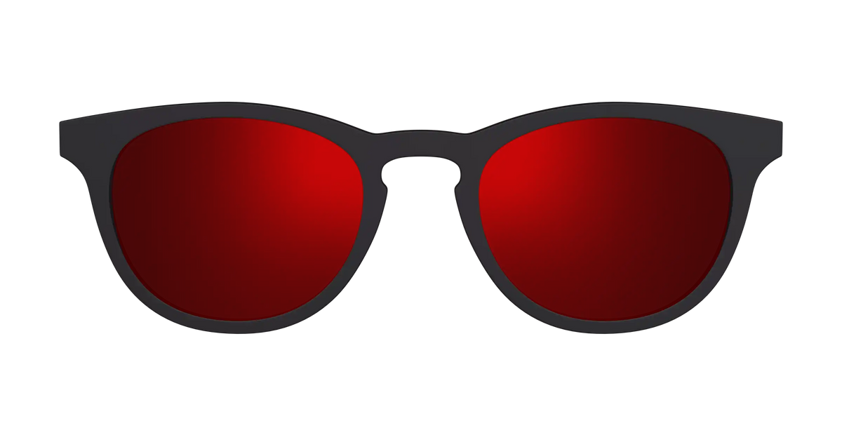 The Polarized Red Reflective Sun Top