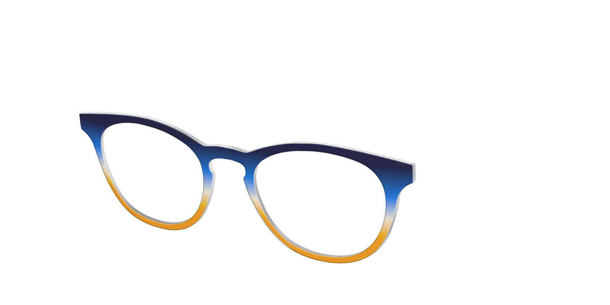 The Royal Blue to Gold Gradient