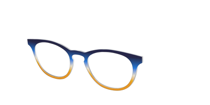 The Royal Blue to Gold Gradient
