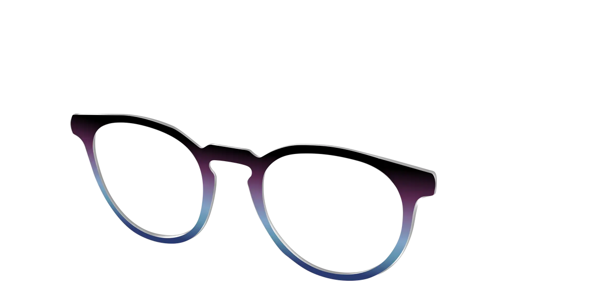 The Dark Magenta to Cerulean Gradient