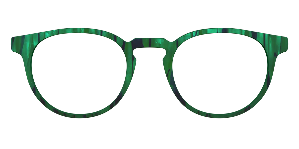 The Emerald Moire Stripes