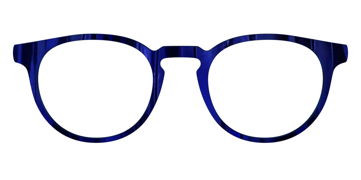 The Indigo Moire Stripes