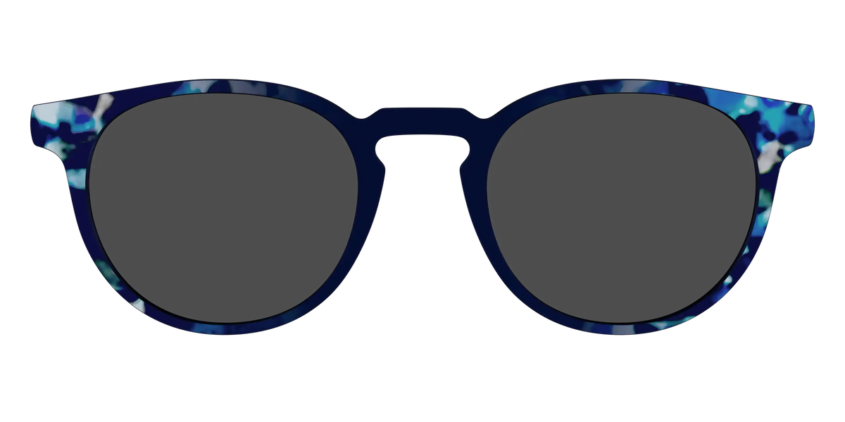 The Polarized Indigo Tortoise Sun Top