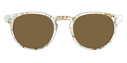 The Polarized Ivory Sand Pearl Shell Sun Top
