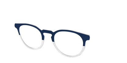 The Navy Plaid Crystal Split