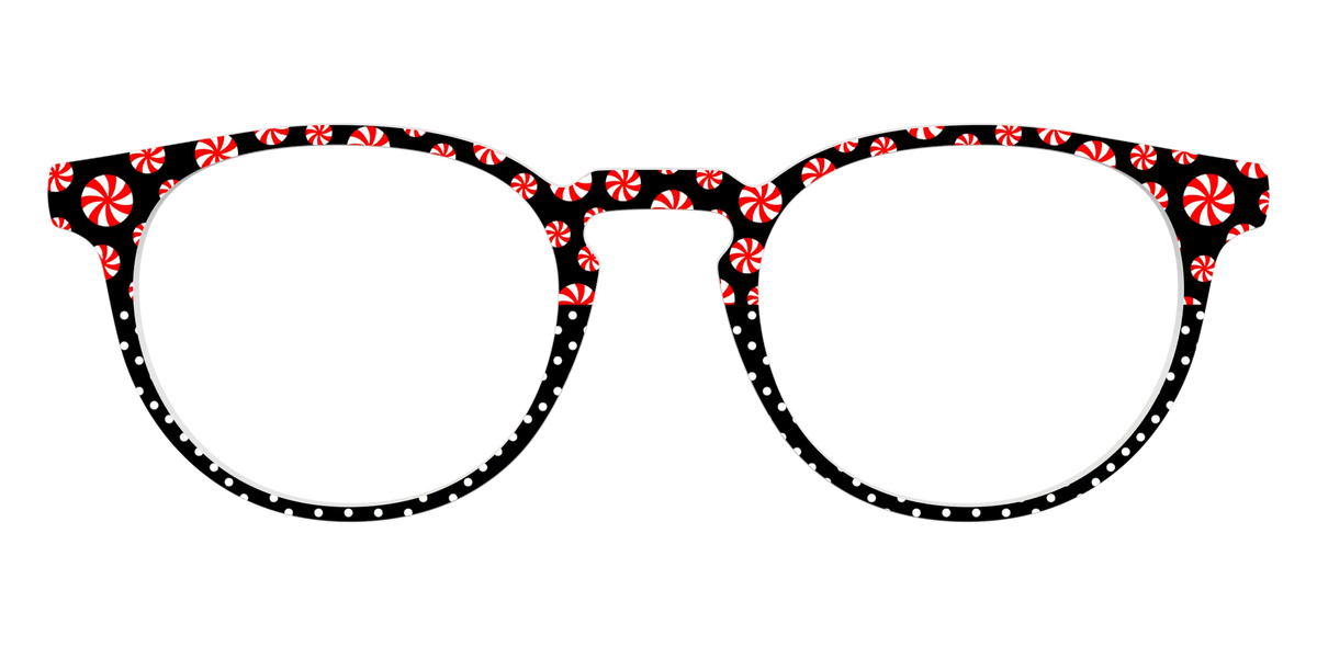The Peppermint Pin Dot Split