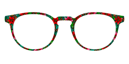 The Poinsettia Stained Glass