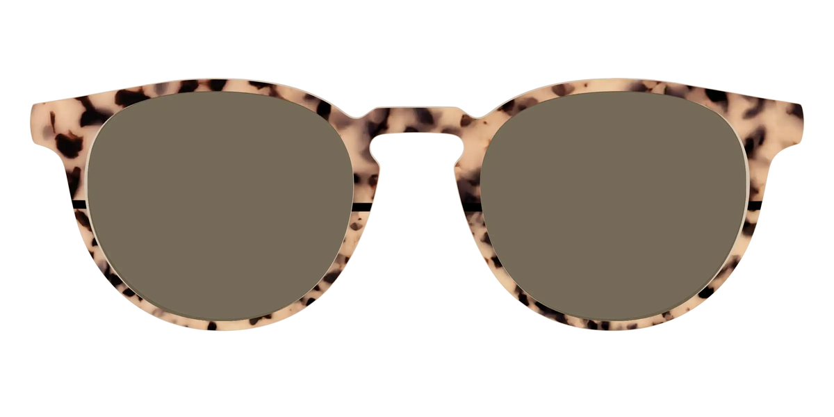 The Polarized Bisque Tortoise Split Sun Top