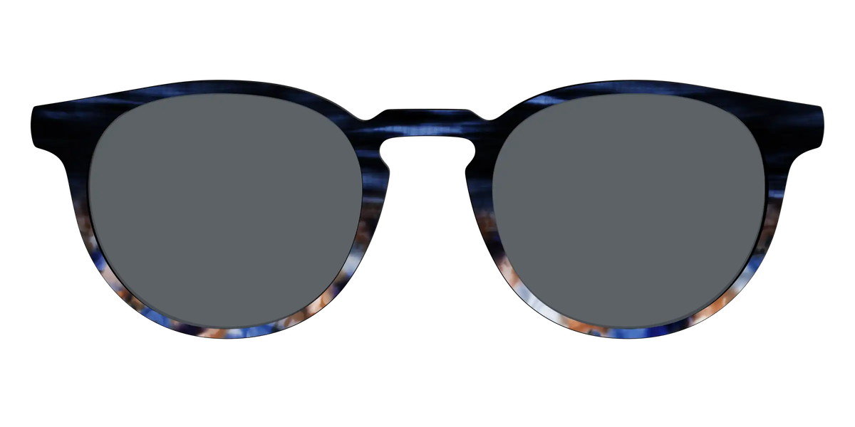 The Polarized Blue Horn Tortoise Sun Top