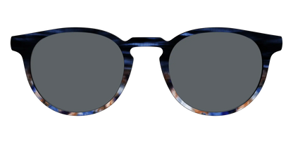 The Polarized Blue Horn Tortoise Sun Top