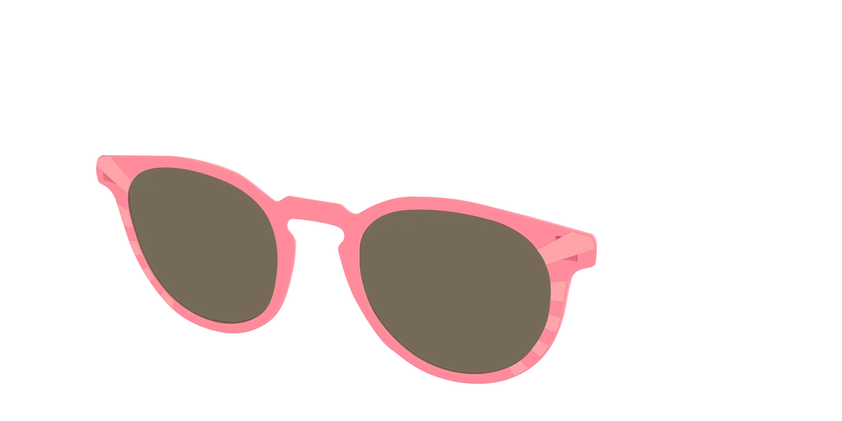 The Polarized Fruit Punch Sunburst Sun Top