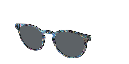 The Polarized Midnight Abalone Sun Top