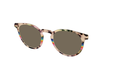 The Polarized Prism Split Tortoise Sun Top