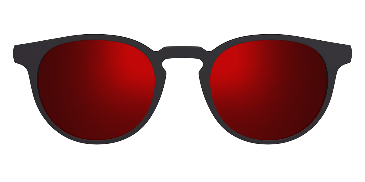 The Polarized Red Reflective Sun Top