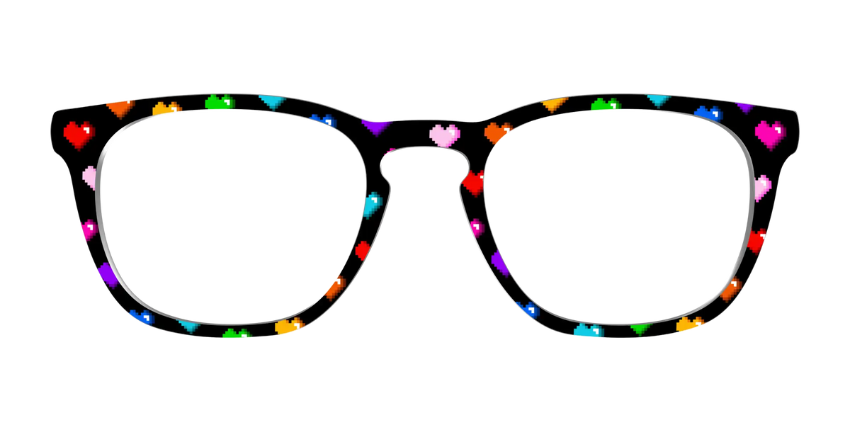 The 8-Bit Rainbow Hearts