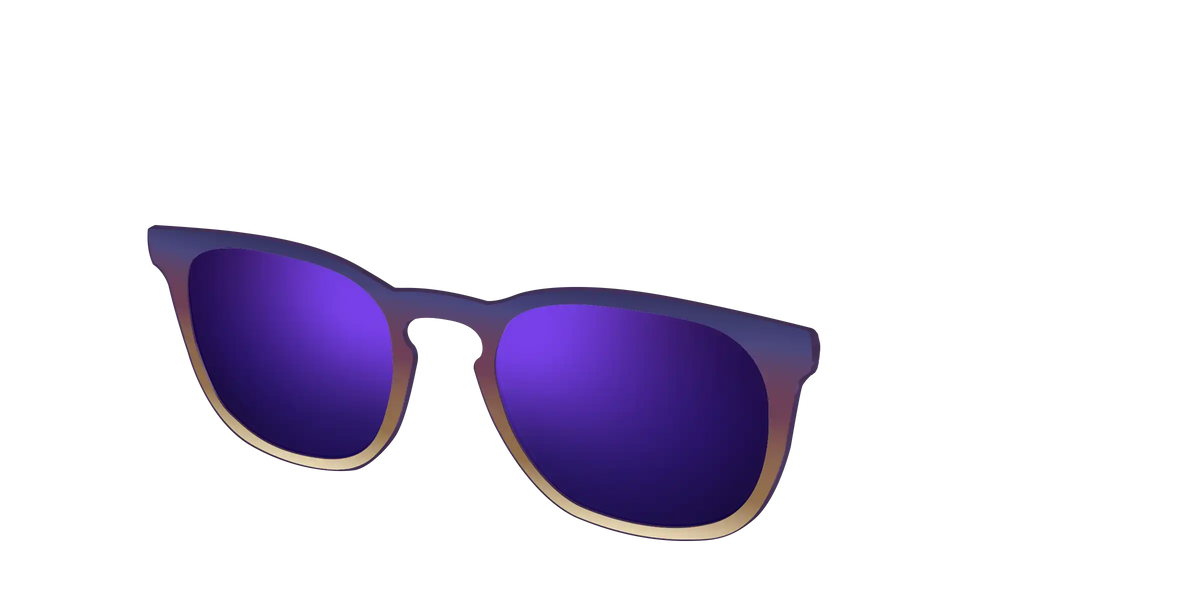 The Polarized Dusk to Dawn Gradient Sun Top