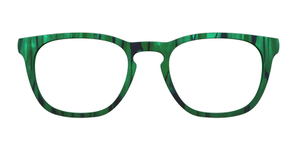 The Emerald Moire Stripes