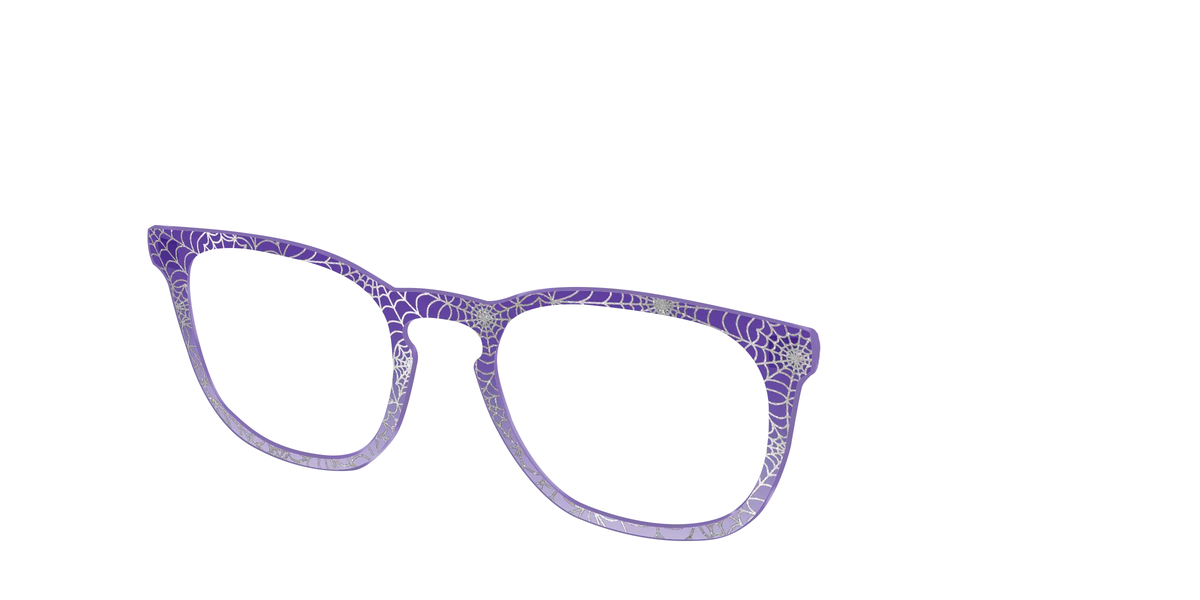 The Holographic Purple Webbed Crystal
