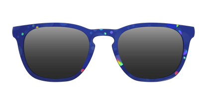 The Polarized Navy Holographic Bubbles Sun Top