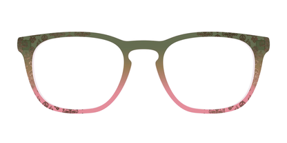 The Olive to Rose Trellis with Champagne Foil