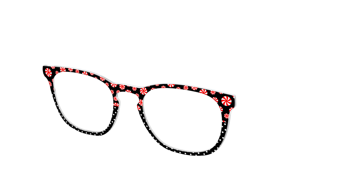 The Peppermint Pin Dot Split
