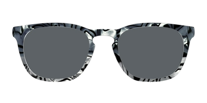 The Polarized Zebra Pearl Split Sun Top