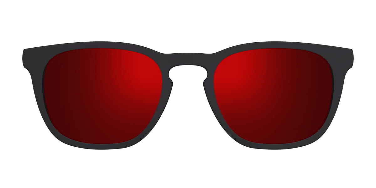 The Polarized Red Reflective Sun Top