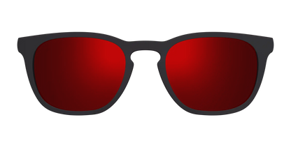 The Polarized Red Reflective Sun Top